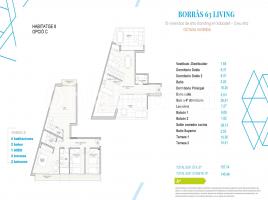 Obra nova - Pis a, 164 m², prop de bus i tren, nou, Calle de Borràs, 63