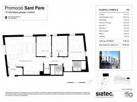 Pis, 111 m², nouveau, Calle de Sant Pere, 81
