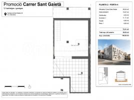 Obra nova - Pis a, 107 m², nou, Calle de Sant Gaietà, 2