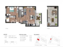 Obra nova - Pis a, 58.73 m², prop de bus i tren, nou