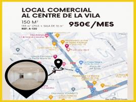 Alquiler local comercial, 177 m², Centre