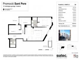 Obra nueva - Piso en, 92 m², nuevo, Calle de Sant Pere, 81