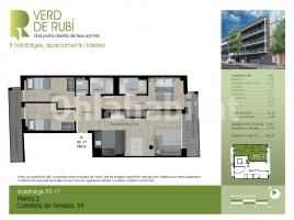 Piso, 92 m², Carretera Terrassa, 54