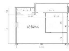 Loft, 56 m², near bus and train