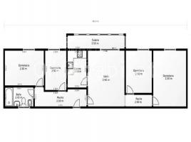 Flat, 92 m², Zona