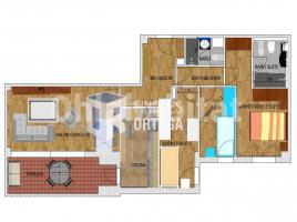 Flat, 95 m², near bus and train, almost new